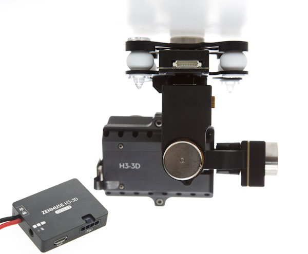 Zenmuse Gimbal H3-3D Standard version with GCU - Click Image to Close