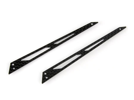 Carbon Tail Boom Support (Black) - Blade 130X - Click Image to Close