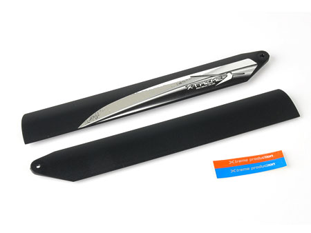 Xtreme Tough Main Blade (Black) - Blade 130X - Click Image to Close