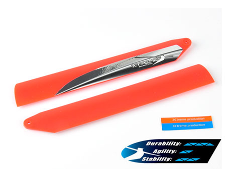 Xtreme Tough Main Blade (Red) - Blade 130X - Click Image to Close