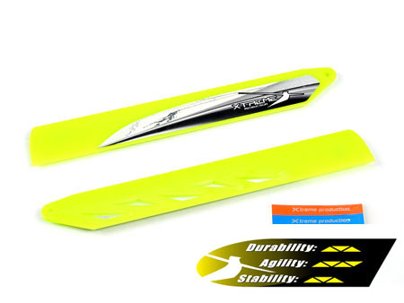Fast Response Main Blade (Yellow) -Blade 130X - Click Image to Close