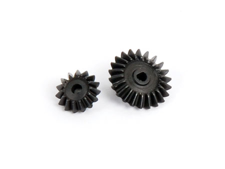 Hardened Steel Bevel Gear (Tail Gear C & D Set) -B130X - Click Image to Close