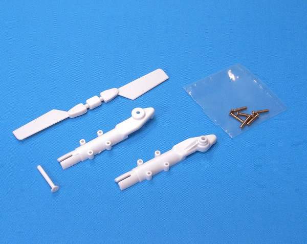 Tail boom Accessories (Spares for #BCX001) - Click Image to Close
