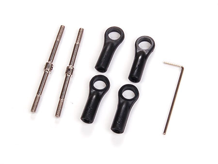 Titanium Turnbuckles (M2 x 56mm )(for TRex 700 series) - Click Image to Close