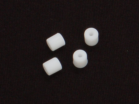 Landing Skid Nut (white 4.5 x 1.5 x 5mm) - Click Image to Close