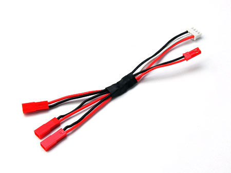 Charging Cable for 3pcs SR120 1s Lipo (JST plug x 3) - Click Image to Close