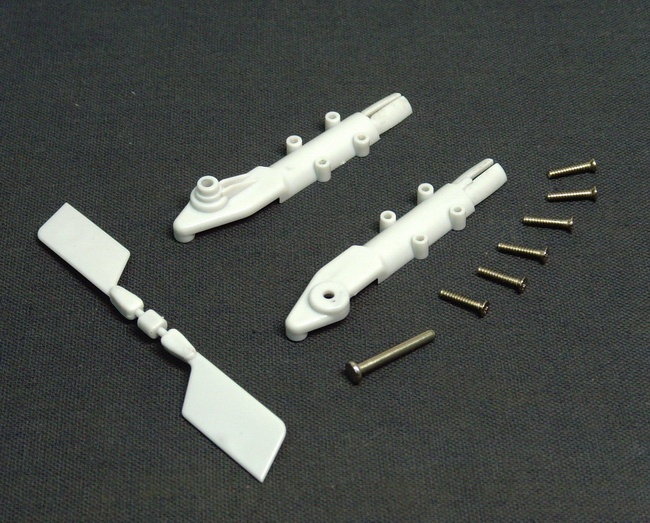 Tail blade and holder (spare parts for ESL011) - Click Image to Close