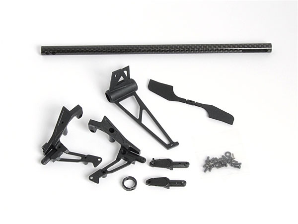 Xtreme Tail Boom kit V2 (For Lama v4, dauphine, hunter, etc) - Click Image to Close