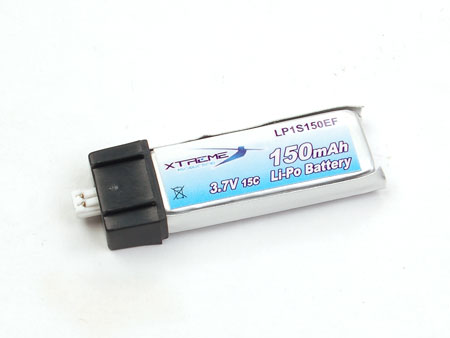 Xtreme Li-po Battery 3.7v 150 mah 15C (for NCPX,NCPS, MSR X ) - Click Image to Close