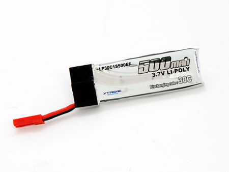 Li-po 3.7v Battery 500 mah 30C (SR120) - Click Image to Close