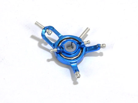 Metal Swash v2 w/ Steel Ball Links & Rear AR Pin-Blue (MCPX) - Click Image to Close