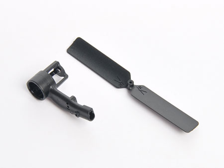 Spare Tail Blade & Tail Motor Mount for 8.5mm Tail Motor Upgrad - Click Image to Close