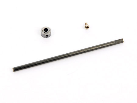 Carbon Fiber Main Shaft w/ Alu. Collar- nCP X & nCP S - Click Image to Close