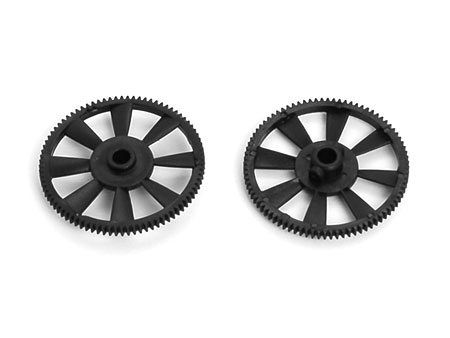 Main Gear (Black Delrin) (Solo Pro) 2 pcs - Click Image to Close