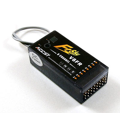 FrSky 2.4ghz Receiver V8FR-HV (8ch) - Click Image to Close