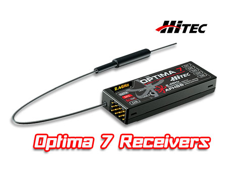 Hitec Optima 7 Chsnnel 2.4GHz Receiver - Click Image to Close