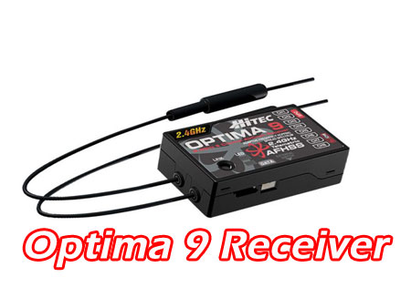 Hitec Optima 9 Chsnnel 2.4GHz Receiver - Click Image to Close