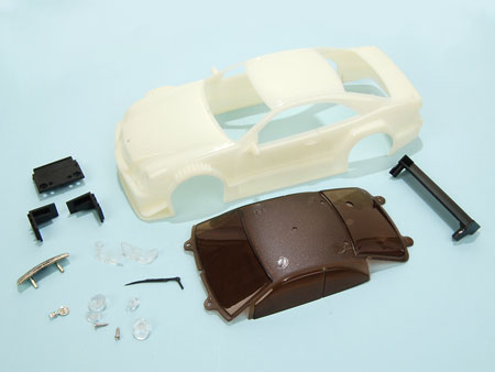 AMG Mercedes Body [un-painted] for Mini-z / iwaver / FireLap - Click Image to Close