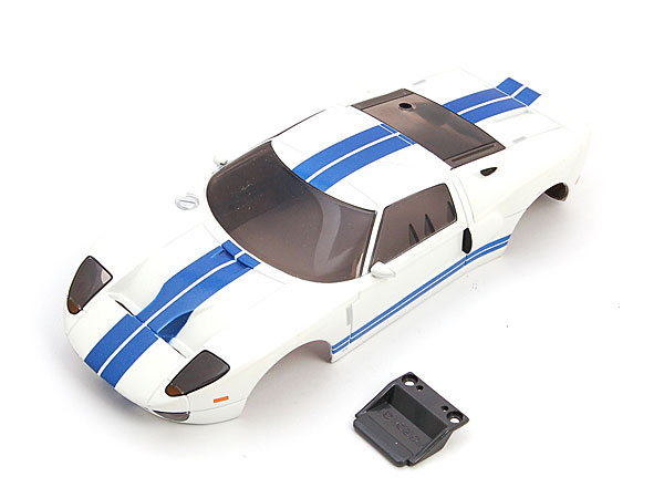 Ford GT(White) Body for Mini-z / iwaver / FireLap - Click Image to Close