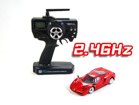 2.4G IWAVER 02 RTR SET (Enzo Red) with Digital Radio - Click Image to Close