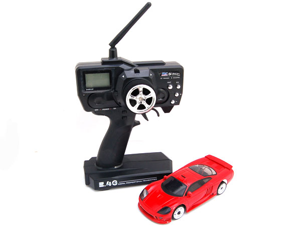 2.4G IWAVER 02 RTR SET (Saleen Red) with Digital Radio - Click Image to Close