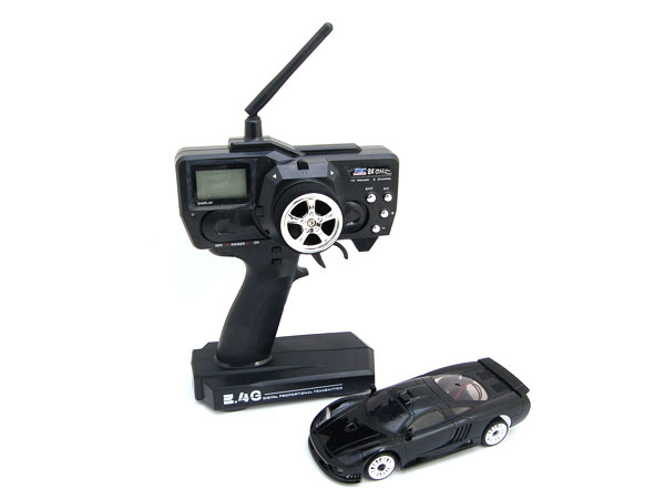 2.4G IWAVER 02 RTR SET (Saleen Black) with Digital Radio - Click Image to Close