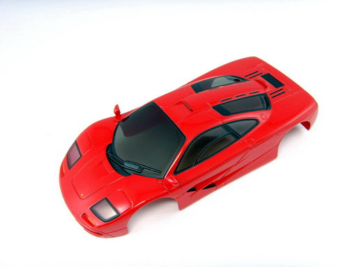 Mclaren F1 GTR body [Red] for Mini-z / iwaver / FireLap - Click Image to Close