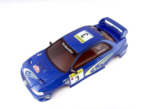 Subaru impreza Body [Blue] for Mini-z / iwaver / FireLap - Click Image to Close
