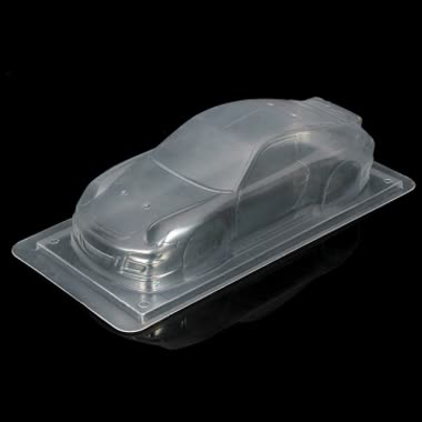 Porsche 98mm Transparent Shell - Click Image to Close