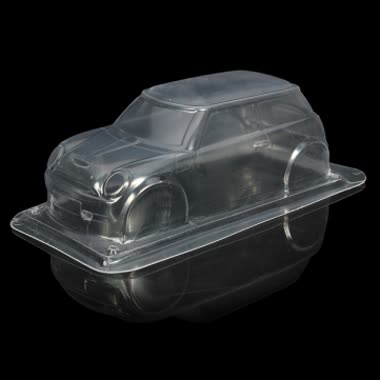 MiniCooper 102mm Transparent Shell - Click Image to Close