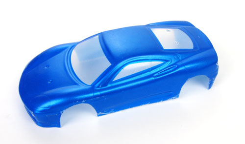 Ferrari 94mm Printed Shell -Blue - Click Image to Close