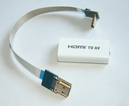 FPV Sony NEX Mini HDMI to AV Converter Card NTSC version - Click Image to Close