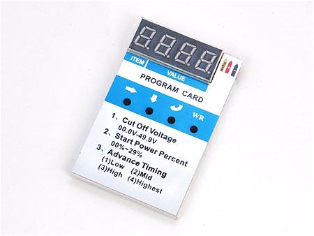 OverSky LED program card - Click Image to Close