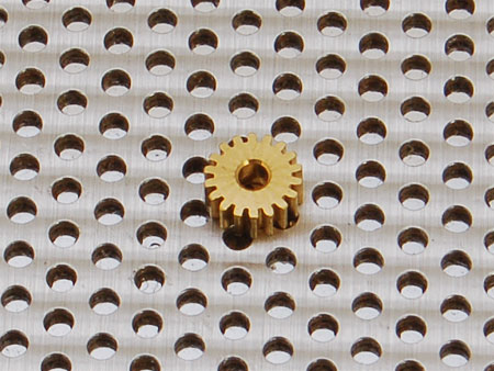 OverSky 1.5mm pinion gear 0.25M 18T - Click Image to Close