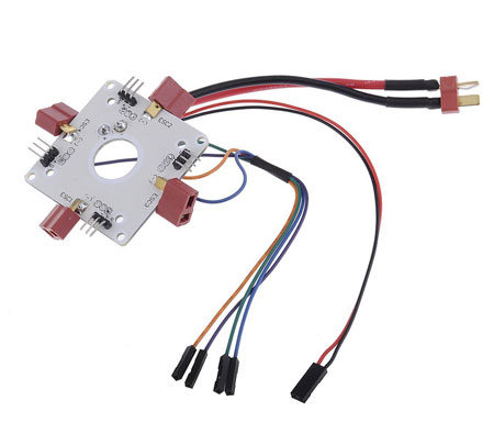 Power Distribution Board for APM PX4 & Paparazzi Board T plug - Click Image to Close