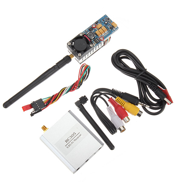 2 5.8G 500mW Wireless Transmitter w/RC305 Receiver Combo - Click Image to Close