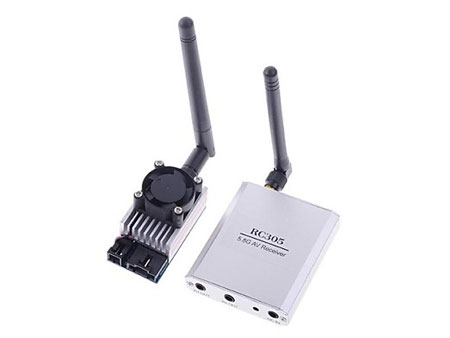 TX51W 5.8G 1000mW Wireless Transmitter w/RC305 Receiver Combo - Click Image to Close