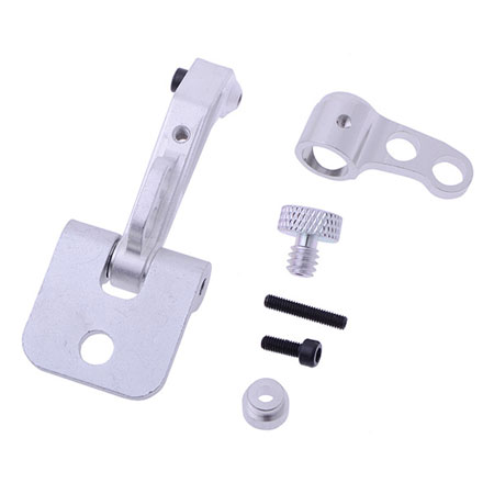 CNC Aluminum Alloy FPV Monitor Mounting Bracket for DJI Stock Tr - Click Image to Close