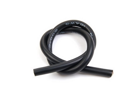 10GA Silicone Wire (Black 30 cm) - Click Image to Close