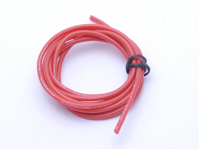 2.3mm wire (Red, 1 meter) - Click Image to Close
