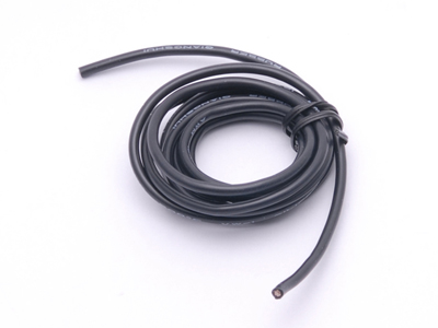2.3mm wire (Black, 1 meter) - Click Image to Close