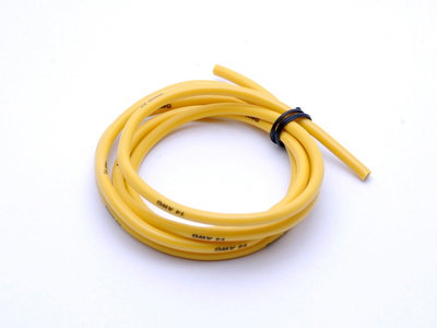 3.5mm wire (Yellow, 1 meter) - Click Image to Close