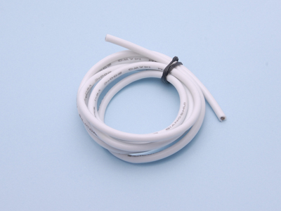 3.5mm wire (White, 1 meter) - Click Image to Close