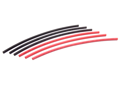 3mm Heat Shrink (Black & Red 500mm long) - Click Image to Close
