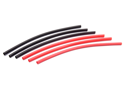 4mm Heat Shrink (Black & Red 500mm long) - Click Image to Close