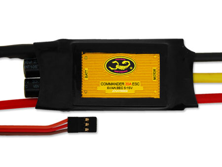 Commander 15V 35A ESC LBEC - Click Image to Close