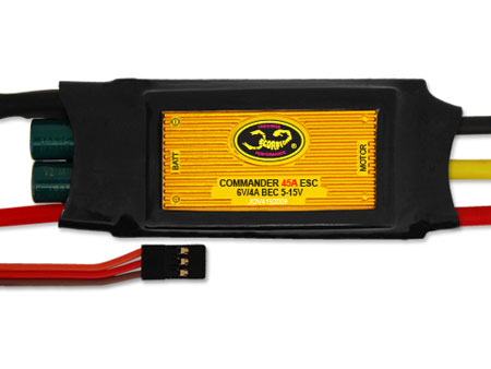 Commander 15V 45A ESC LBEC - Click Image to Close