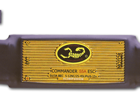 Commander 15V 55A ESC LBEC - Click Image to Close