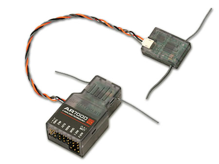 Spektrum DSM2 AR7000 7-Channel Receiver - Click Image to Close