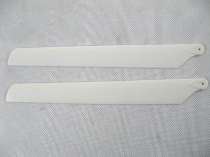 Tarot 250 205 Plastic Blade-White - Click Image to Close